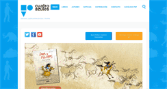 Desktop Screenshot of loscuatroazules.com